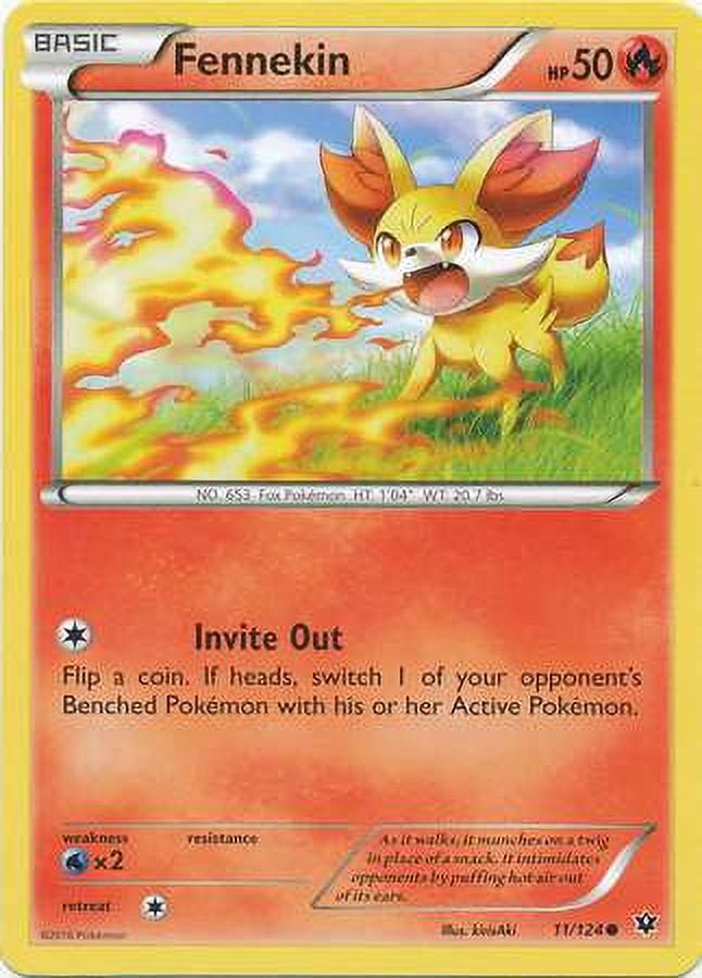 basic fennekin pokemon card Pokemon Jumbo Fennekin Card - XY02