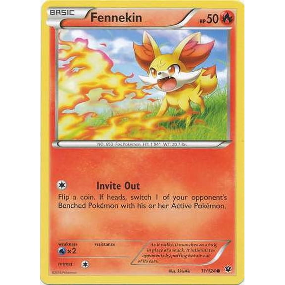 Pokemon Fates Collide Fennekin #11