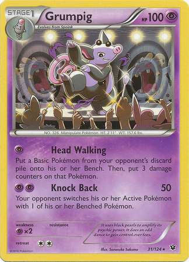 rare machoke pokemon card Alakazam ex Secret Rare Fates Collide 125/124, NM Pokemon Card main image 1