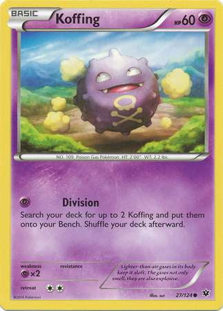 Pokemon Fates Collide Koffing #27 - Walmart.com Pokemon Fates Collide Koffing #27 - Walmart.com