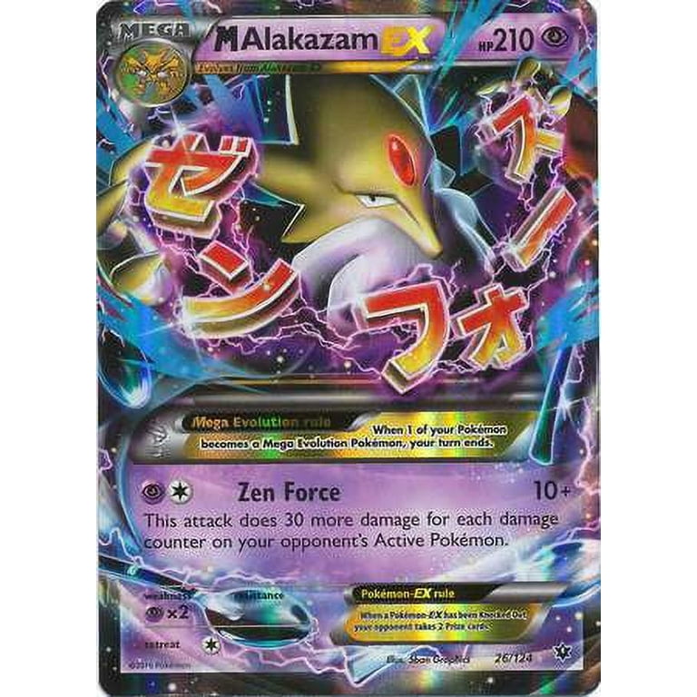 Pokemon Fates Collide Mega Alakazam-EX #26 