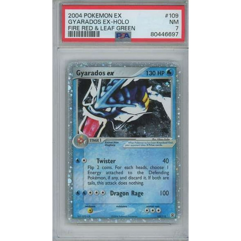 Pokemon Fire Red & Leaf Green Gyarados ex Graded Card - Walmart.com