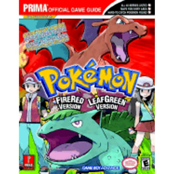 Pre-Owned Pokemon Leafgreen Version and Firered Version: Prima Official Game Guide (Paperback) 0761547088 9780761547082