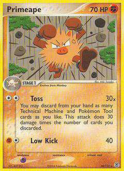 Pokemon Fire Red & Leaf Green Rare Primeape #28 - Walmart.com Pokemon Fire Red & Leaf Green Rare Primeape #28 - Walmart.com
