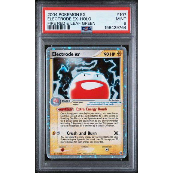Pokemon Fire Red & Leaf Green Ultra Rare Electrode ex #107