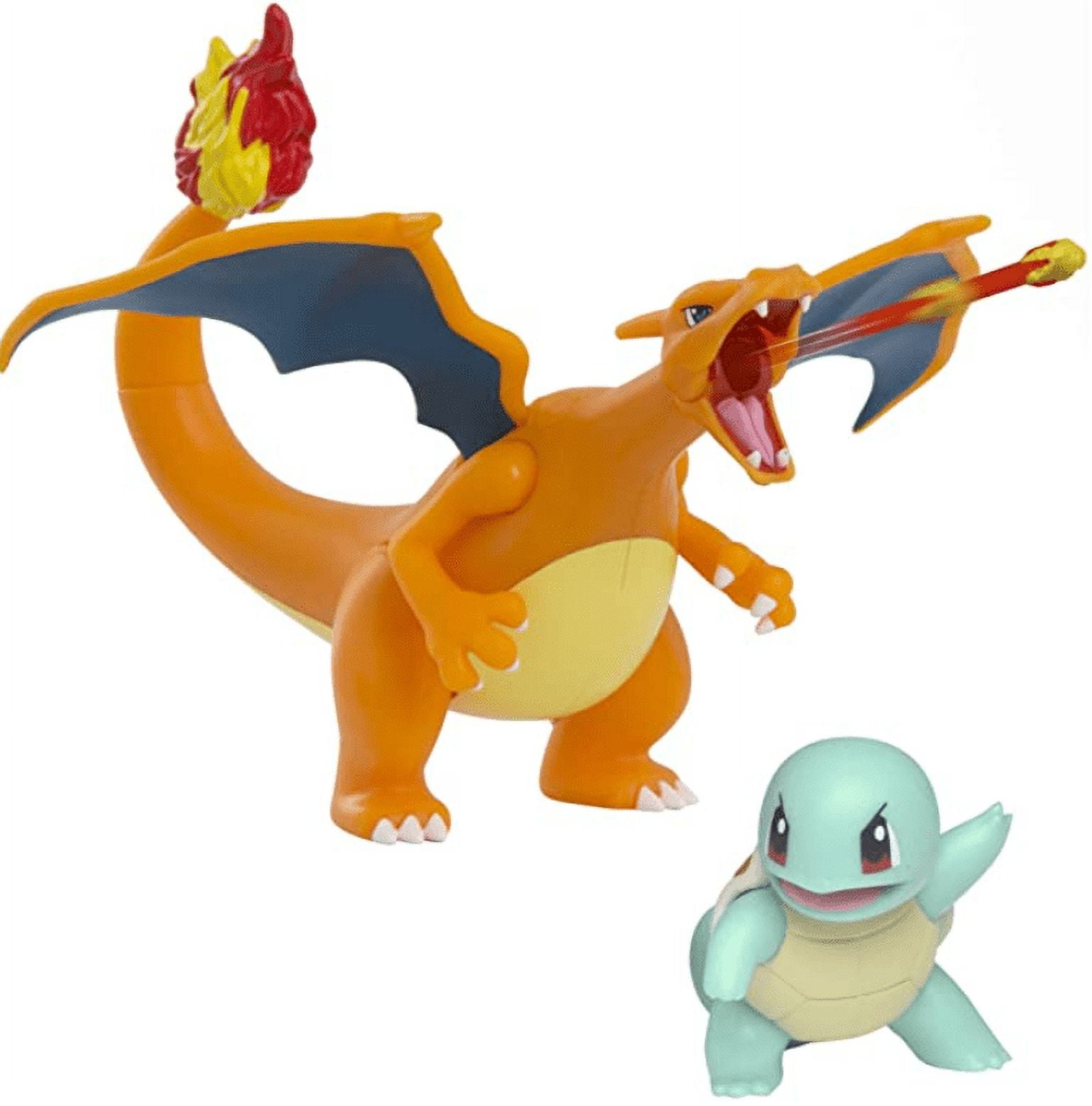  Pokemon Select Evolution 3 Pack - Features 2-Inch Charmander,  3-Inch Charmeleon and 4.5-Inch Charizard Battle Figures : Video Games