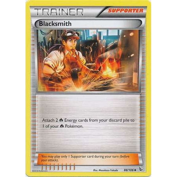 Pokemon Flashfire Blacksmith #88