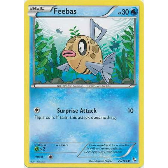 Pokemon Flashfire Feebas #22