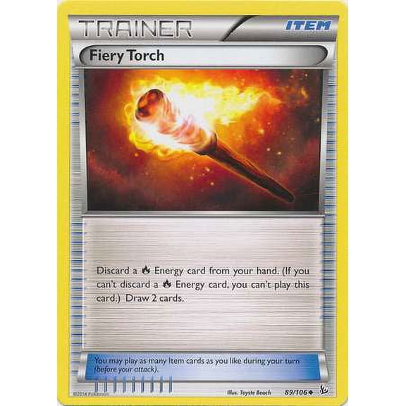 Pokemon Flashfire Fiery Torch #89