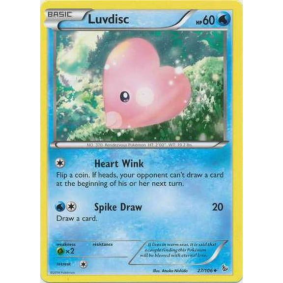 Pokemon Flashfire Luvdisc #27