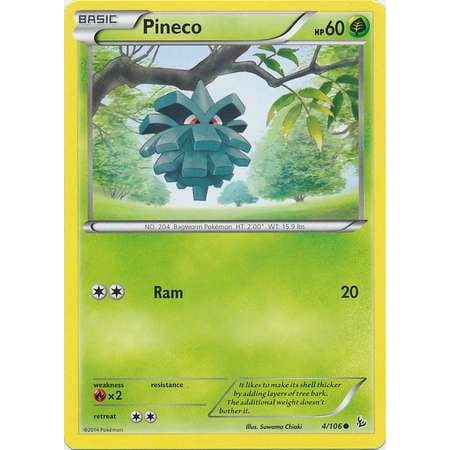 Pokemon Flashfire Pineco #4
