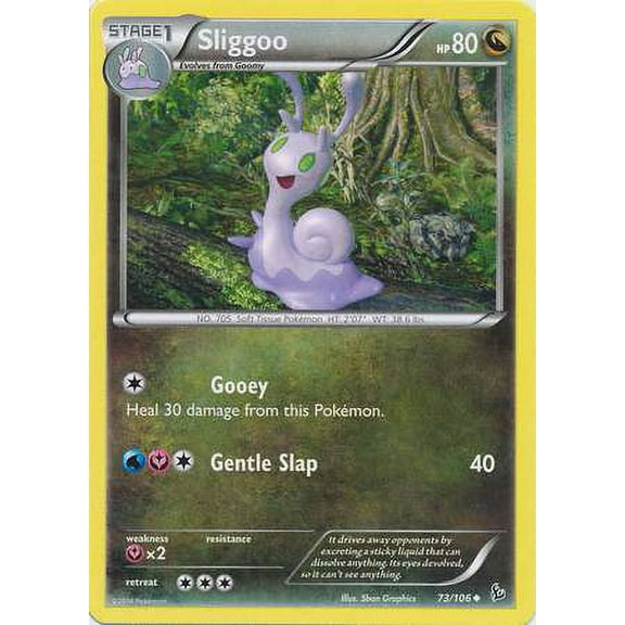 Pokemon Flashfire Sliggoo #73