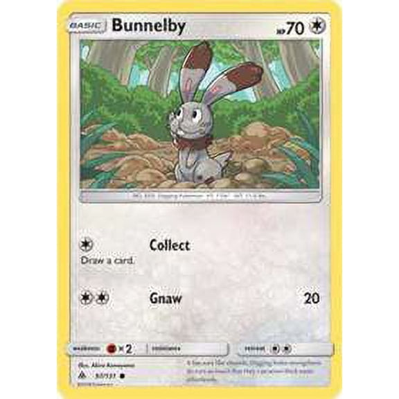Pokemon Forbidden Light Bunnelby #97