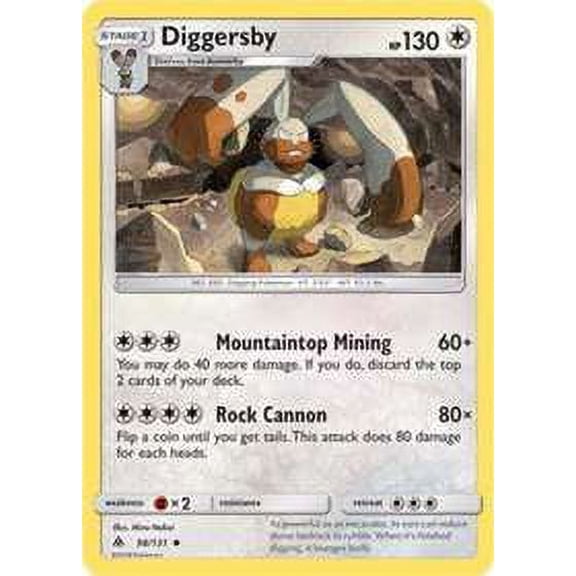Pokemon Forbidden Light Diggersby #98