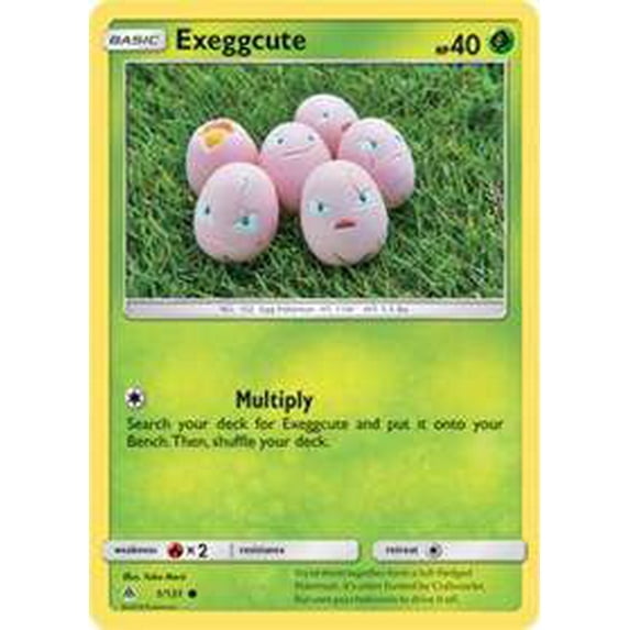 Pokemon Forbidden Light Exeggcute #1