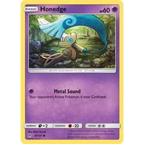 Pokemon Forbidden Light Honedge #47