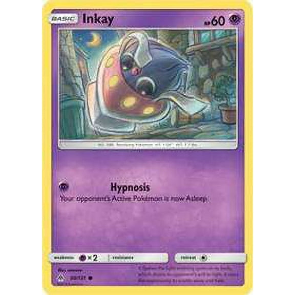 Pokemon Forbidden Light Inkay #50