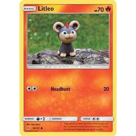Pokemon Forbidden Light Litleo #18
