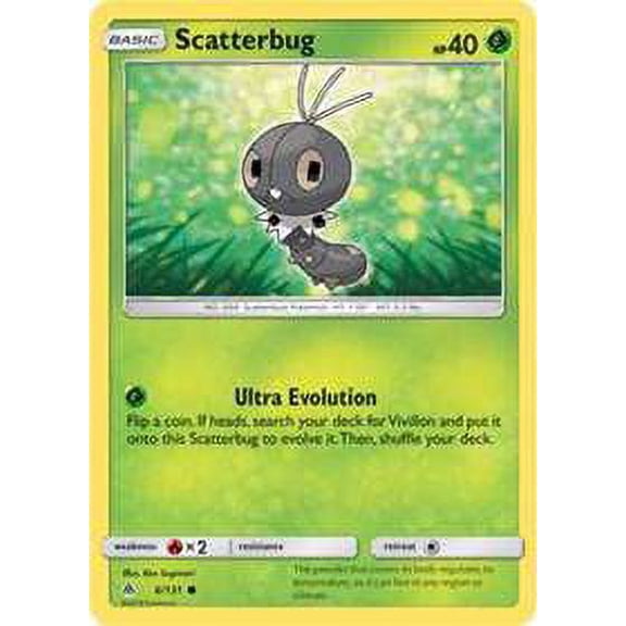 Pokemon Forbidden Light Scatterbug #6