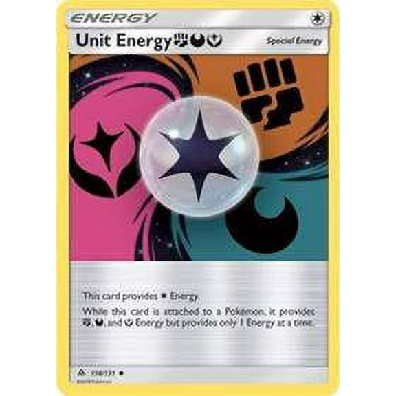 Pokemon Forbidden Light Unit Energy FDF #118