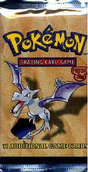 Wizards of the Coast Pokemon Fossil Booster Pack - Walmart.com