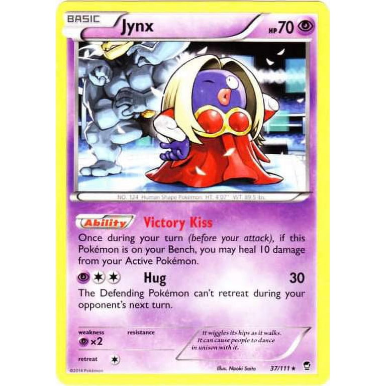 rare jynx pokemon card Pokemon Furious Fists Rare Jynx #37