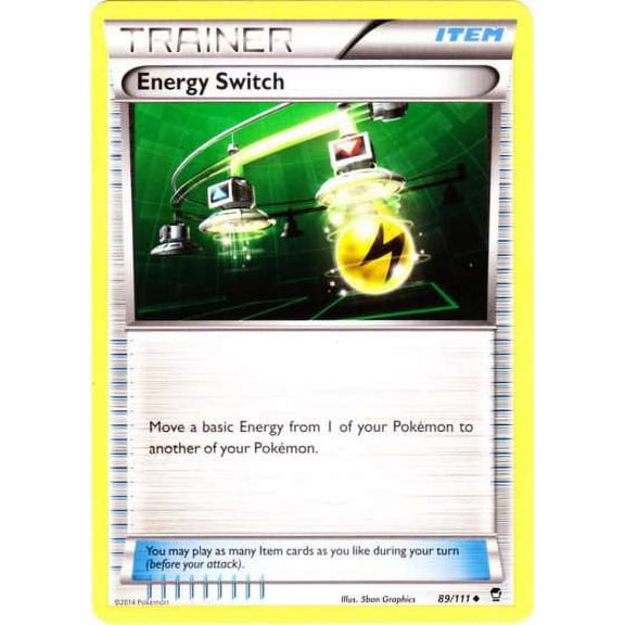 Pokemon Furious Fists Uncommon Energy Switch #89