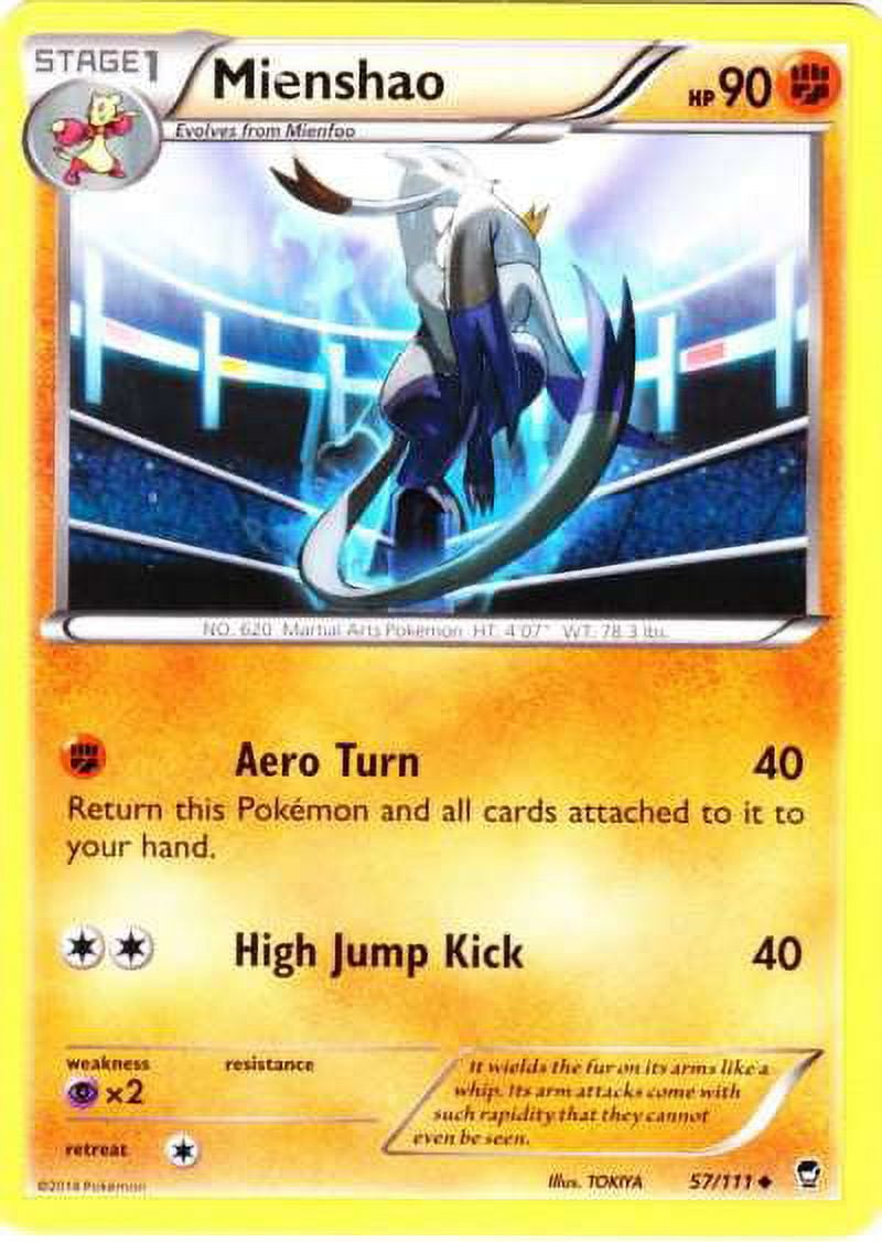 mienshao pokemon card value - 200/182 Holo Ultra Rare Rare Card Type Pokemon Tcg Mienshao Uncommon 57/111