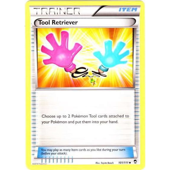 Pokemon Furious Fists Uncommon Tool Retriever #101