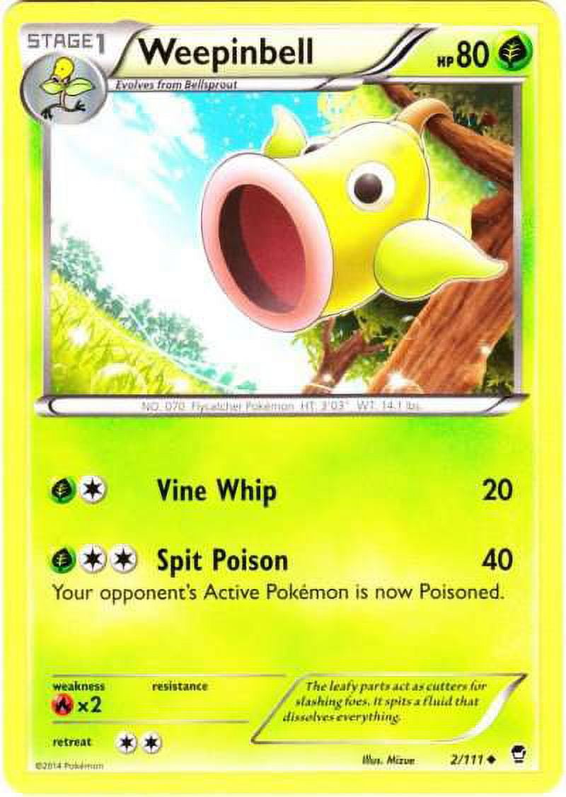 weepinbell pokemon card Weepinbell #70 main image 1