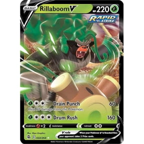 Pokemon Fusion Strike Rillaboom V #22