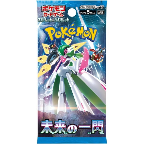 Pokemon Card Game Scarlet & Violet SV4M Future Flash Booster Pack (Japanese) - 5 Cards