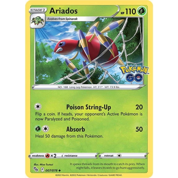 Pokemon GO Ariados #7