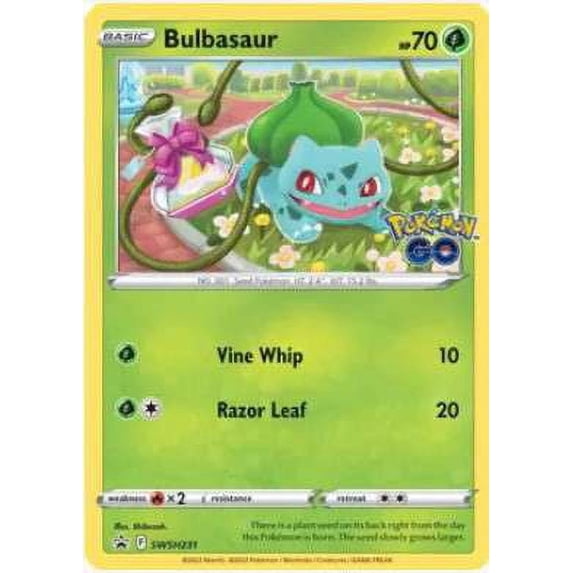 Pokemon GO Bulbasaur SWSH231