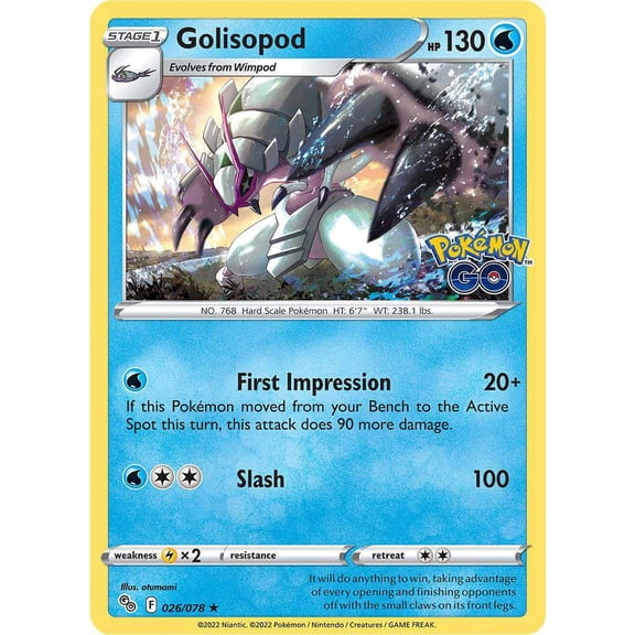 Pokemon GO Golisopod #26