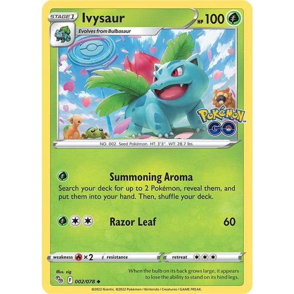 Pokemon GO Ivysaur #2 - Walmart.com