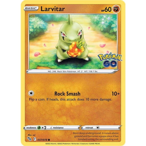 Pokemon GO Larvitar #37