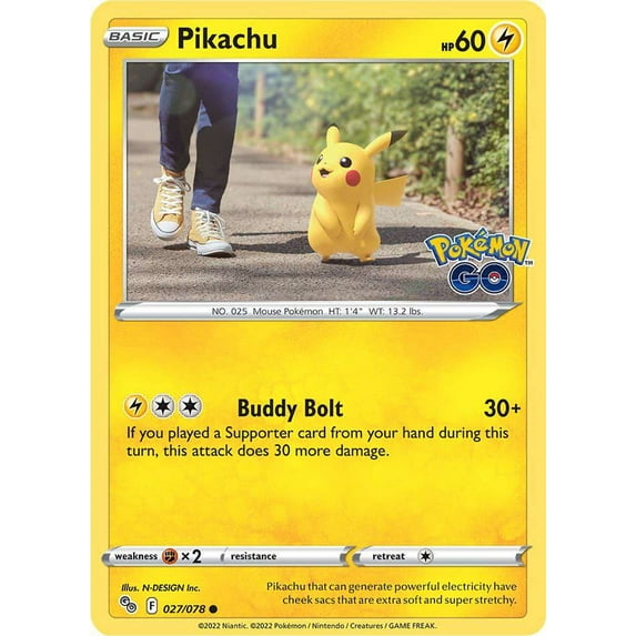 Pokemon GO Pikachu #27