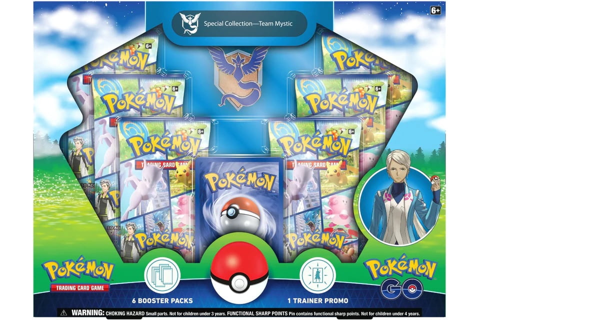 Pogo Box Pokemon GO Special Collection Team Mystic Box - Walmart.com