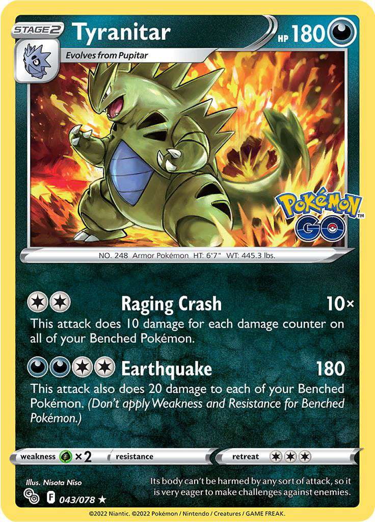 Pokemon GO Tyranitar #43 Pokemon GO Tyranitar #43