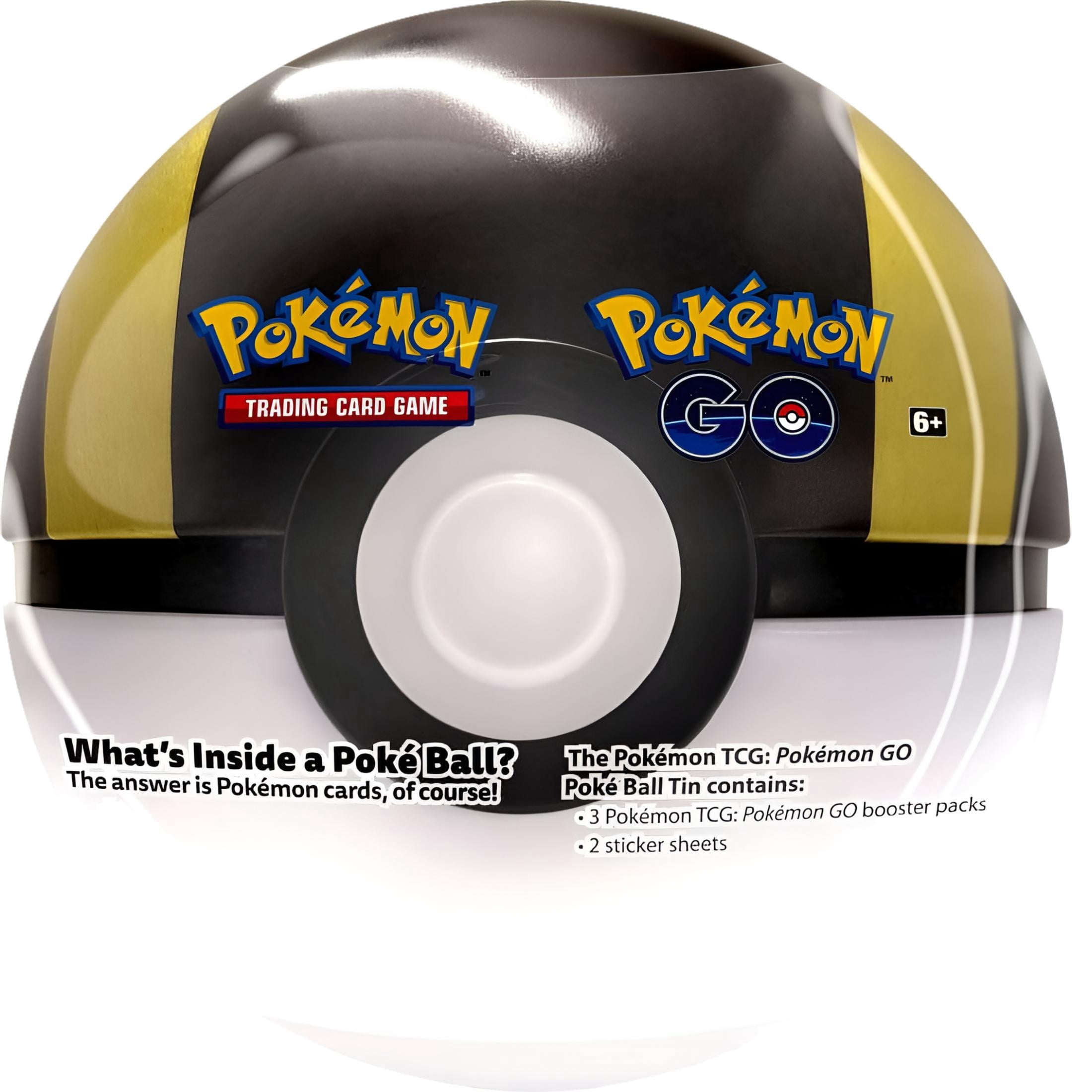 Pokemon GO Ultra Ball Poke Ball Tin 3 Booster Packs Liberia | Ubuy