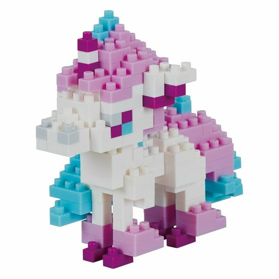 Pokemon Galarian Ponyta Nanoblock Figure