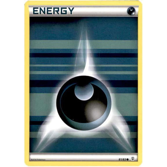 Pokemon Generations Common Darkness Energy #81