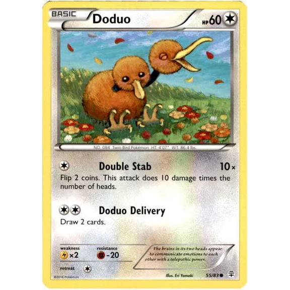 Pokemon Generations Common Doduo #55