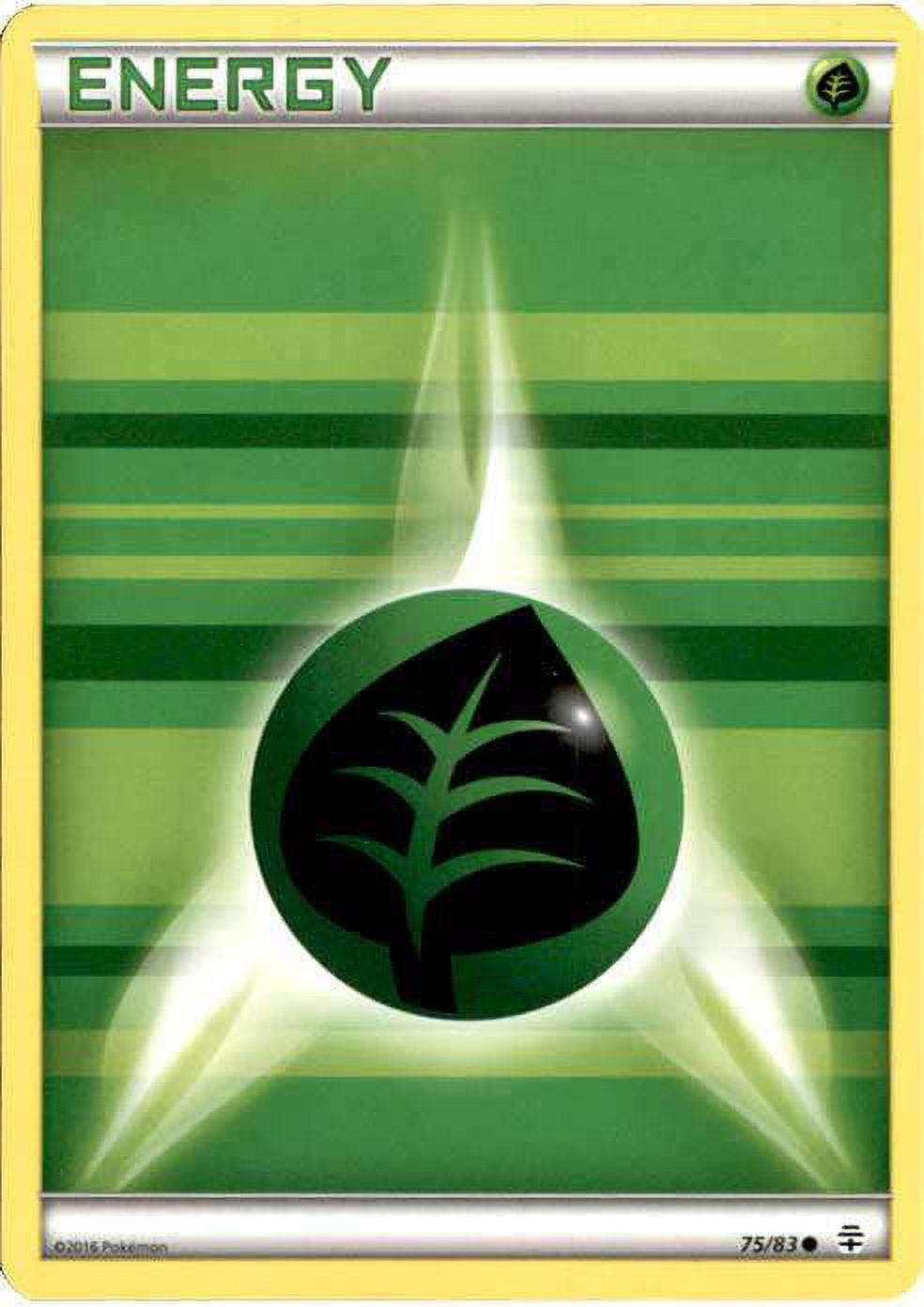 grass energy pokemon card 91/108 Common Common Card Type Grass Energy (2011 Pokemon League)