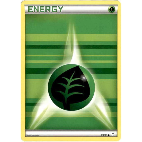 Pokemon Generations Common Grass Energy #75