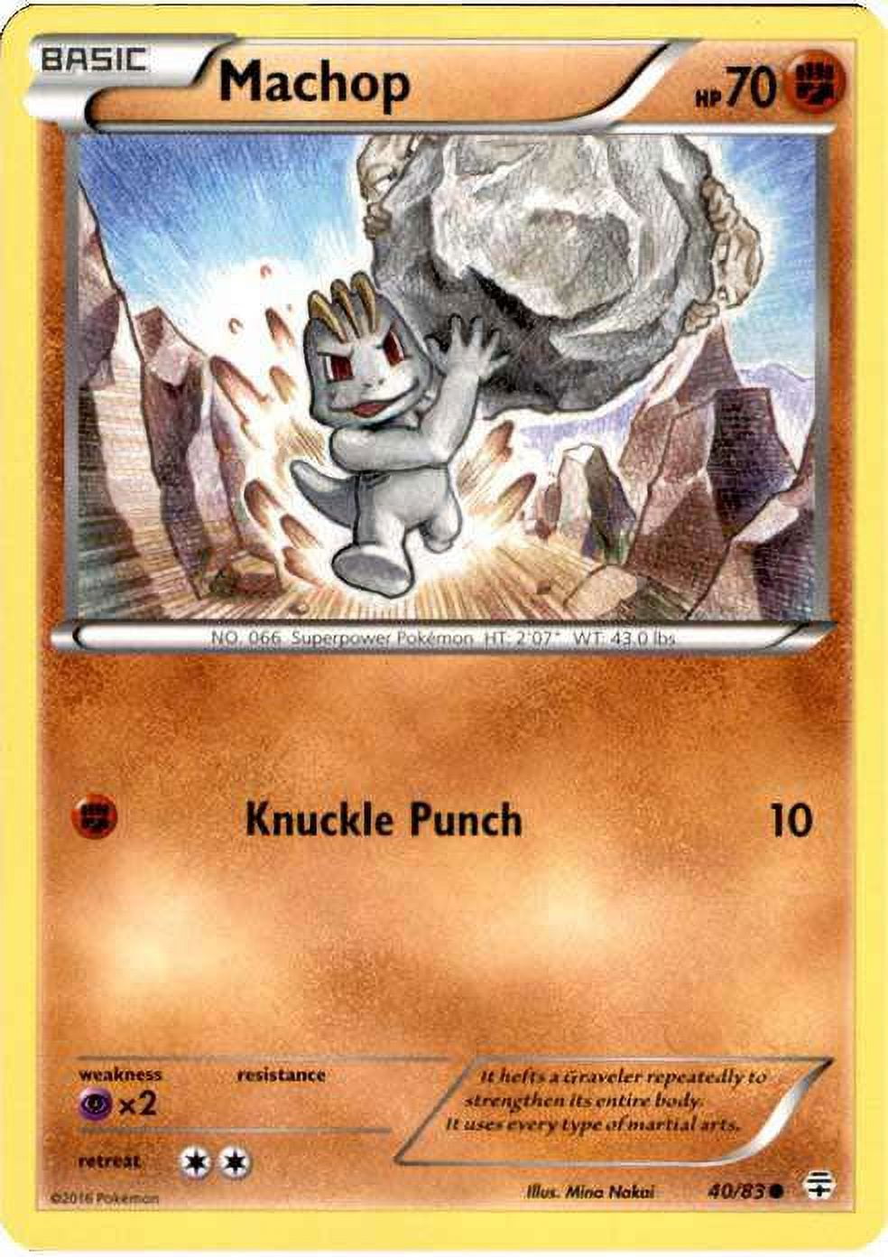 pokemon machop card Machamp 068/165 - & Machoke - 151 - Evolution 3 Set Colorless Artist Machop | EX Legend Maker