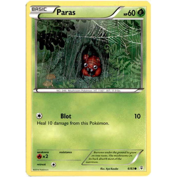 Pokemon Generations Common Paras #6