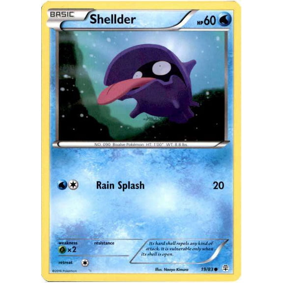Pokemon Generations Common Shellder #19