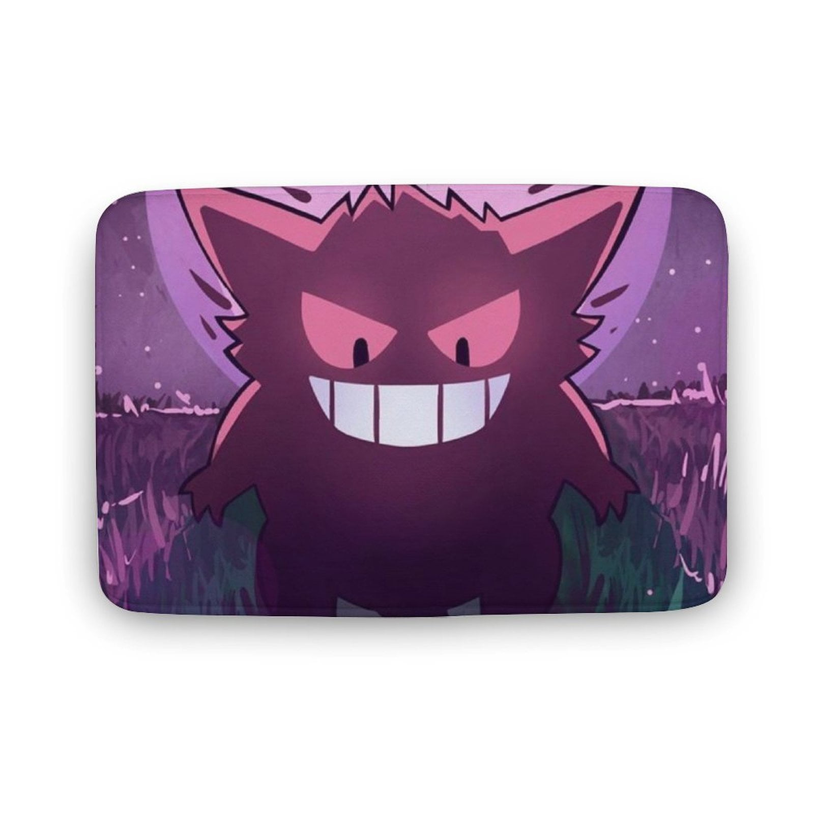 Pokemon_Gengar Coral Velvet Bath Mat Rug, Comfortable, Soft, Super ...